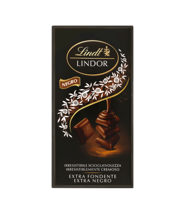 Chocolate Lindt Lindor Extra Dark 60% Cacao Tableta 100 Gr.