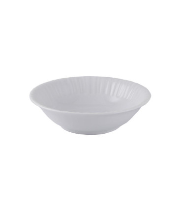 Bowl De Porcelana Okko Compotera Circular Linea Labrada 17 Cm