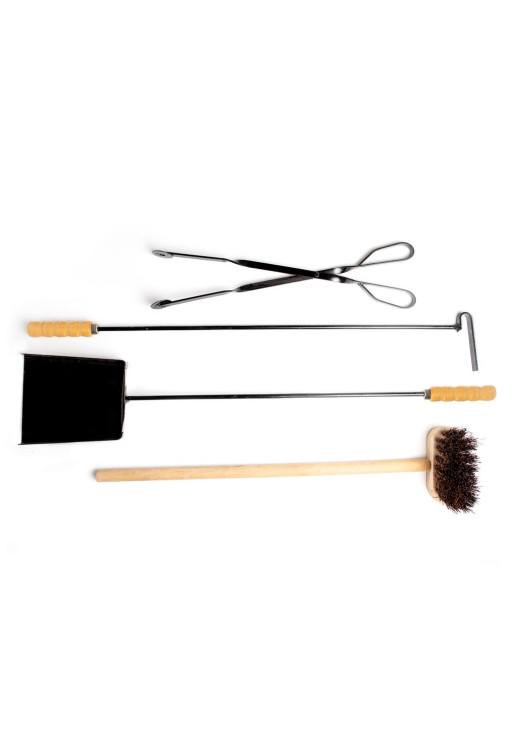 Kit Asador Completo Con Delantal Y Utensilios