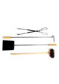 Kit Asador Completo Con Delantal Y Utensilios