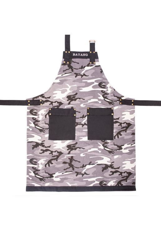 Delantal "batang" Camo Gris