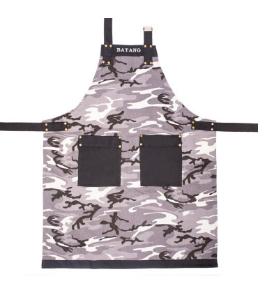 Delantal "batang" Camo Gris