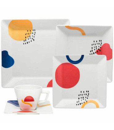 Quartier Dessau - Juego De Vajilla X 30 Piezas Oxford