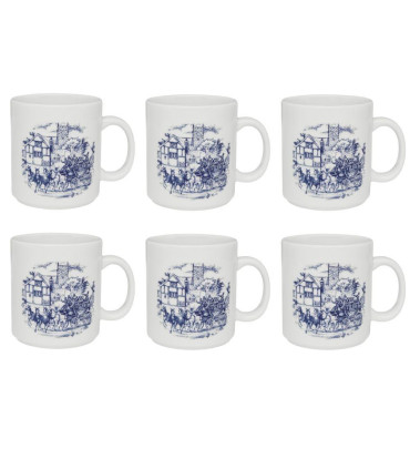 Cena Inglesa - Set X6 Jarros Mug 270 Cc Oxford