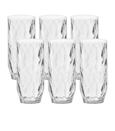 Alaska - Set X6 Vasos De Vidrio 465 Ml