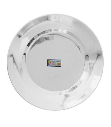 Plato Playo Acero Inoxidable 21 Cm