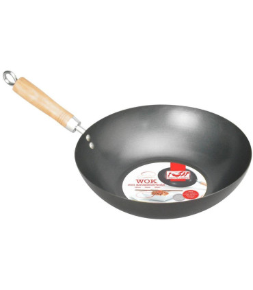 Wok Antiadherente 25 Cm C/ Mango Madera