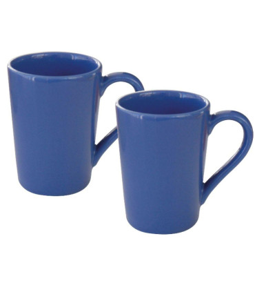 Set X2 Jarros Mug 230 Cc Azul - Oxford