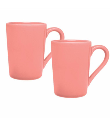 Set X2 Jarros Mug 230 Cc Rosa - Oxford