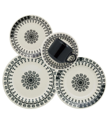 Folk - Juego De Vajilla X 30 Piezas Oxford