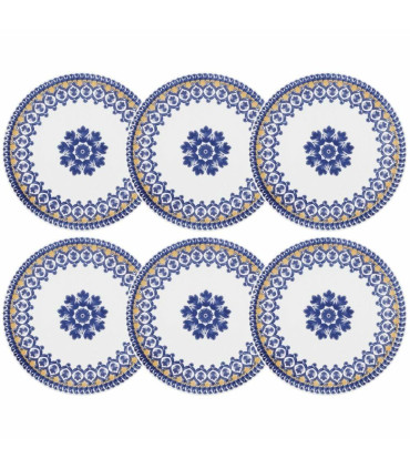 La Carreta - Set X 6 Platos Playos 26 Cm Oxford