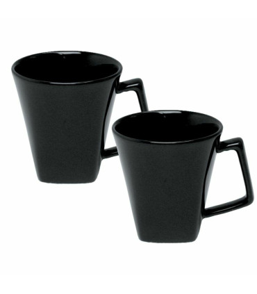 Mini Quartier - Set X 2 Jarros Mug 220 Cc Negros Oxford