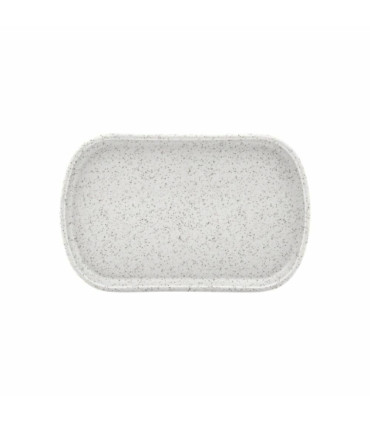 Bandeja 20.3 X 13 Cm Satinada Oxford - Baunilha