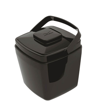 Hielera Plastica De 2.5 Lt Negra Invicta