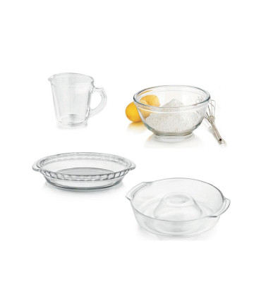 Piezas De Reposteria De Vidrio Set X 4 - Libbey