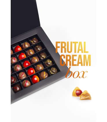 Black Frutal Cream Box Bombones De Chocolate Belga