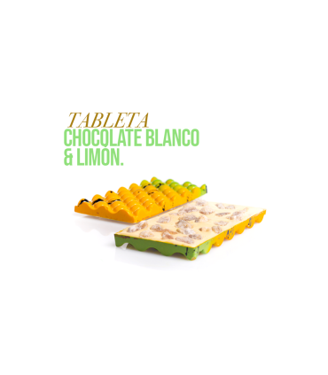 Tableta Limon Con Chocolate Blanco