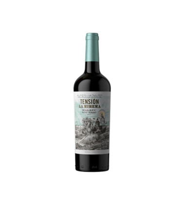 Vino Blend Tension La Ribera Malbec Petit Verdot Zuccardi