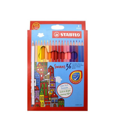 Lapices De Color Stabilo X36