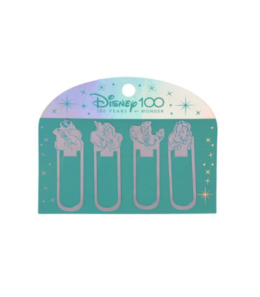 Bookmarks Metalicos X4 Mooving - Disney 100