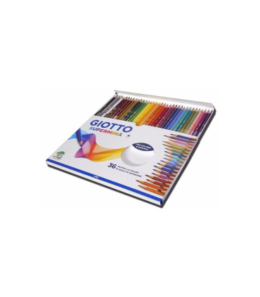 Lápices De Color Giotto Supermina X36