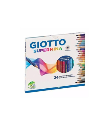 Lápices De Color Giotto Supermina X24