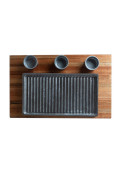 Tabla Gourmet M + Parrilla + Dips