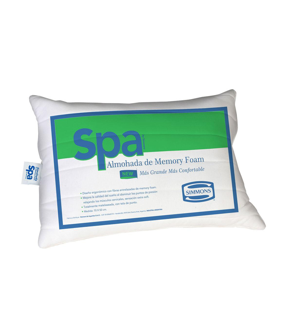 Almohada spa simmons opiniones hotsell
