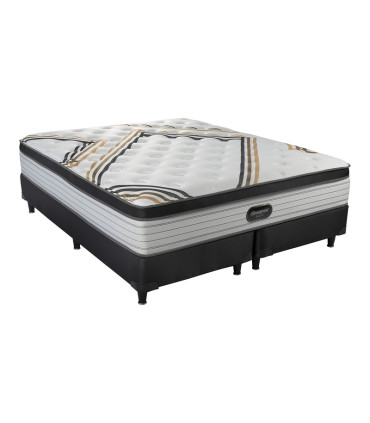 Colchón y Sommier Beautyrest Gold King 200x180