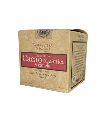 Té De Cascarilla De Cacao Orgánica Y Canela