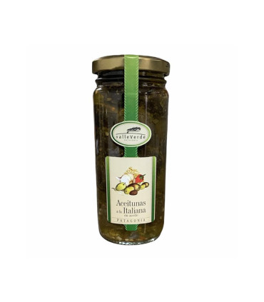 Aceitunas A La Italiana Valle Verde x 215 gr