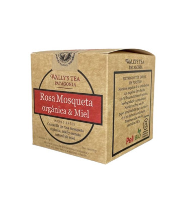Té De Rosa Mosqueta Organica Y Miel Wally's
