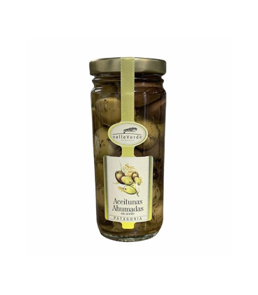 Aceitunas Ahumadas En Aceite Valle Verde x 215 gr