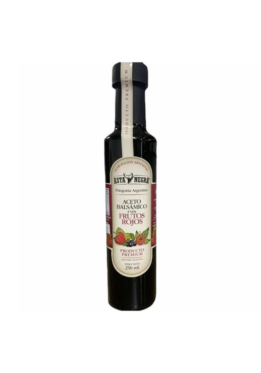 Aceto Balsámico Con Frutos Rojos X 250 Ml Asta Negra