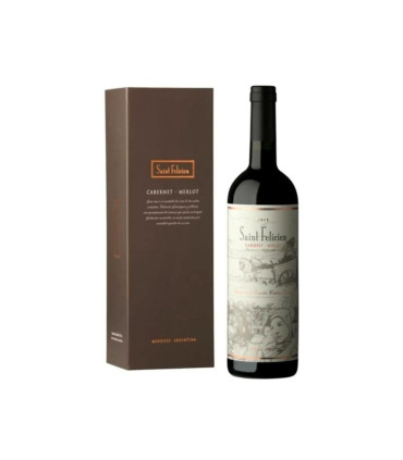 Vino Blend Saint Felicien Cabernet Merlot Estuche Catena Zapata