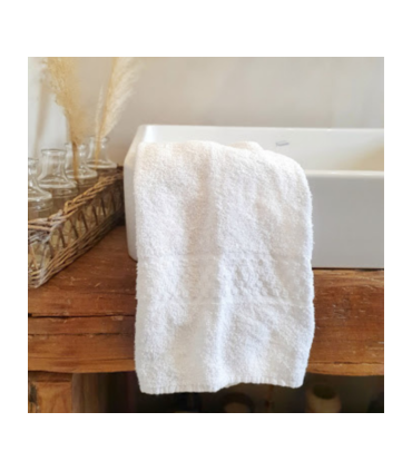 Toalla Blanca 550 Gr./m2 - 50 X 90 Guinza