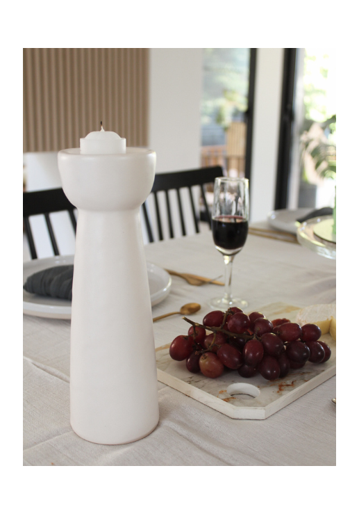 Portavela Cobble - L Blanco