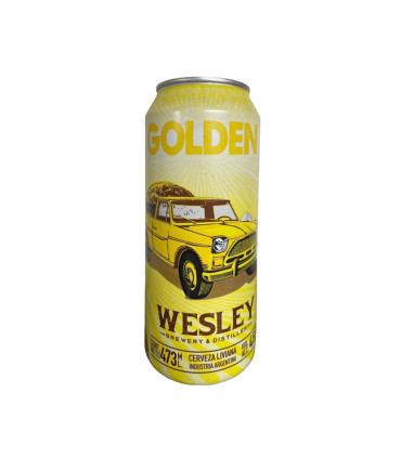 Cerveza Golden Ale X 473 Ml Wesley