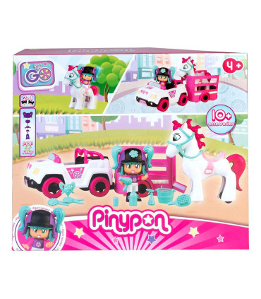 Pinypon Vehiculo Con Pony