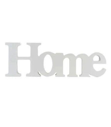 Letras Home White