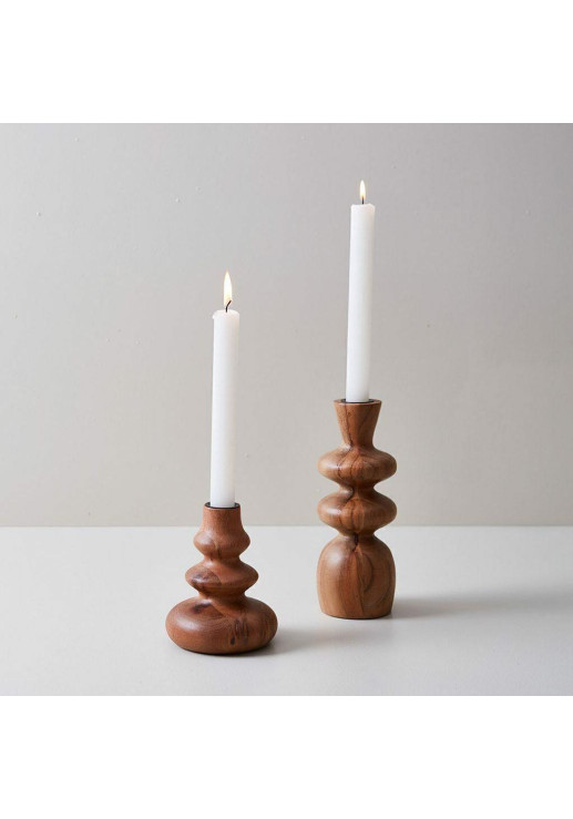 Candelabro Portavela Palmas