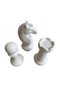 Pieza De Ajedrez Caballo De Cerámica