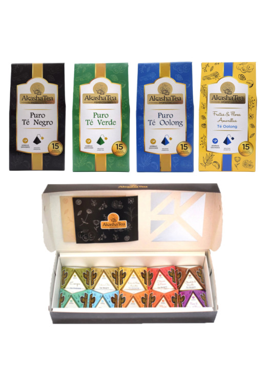 Set Iniciación - Blend Frutas Y Flores Amarillas Té Oolong