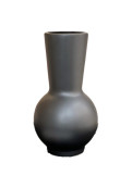 Florero Grand Central Negro 33x20 Cm