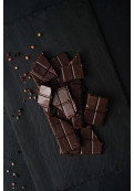 Tableta De Chocolate Semiamargo Con 4 Pimientas 80 Gr