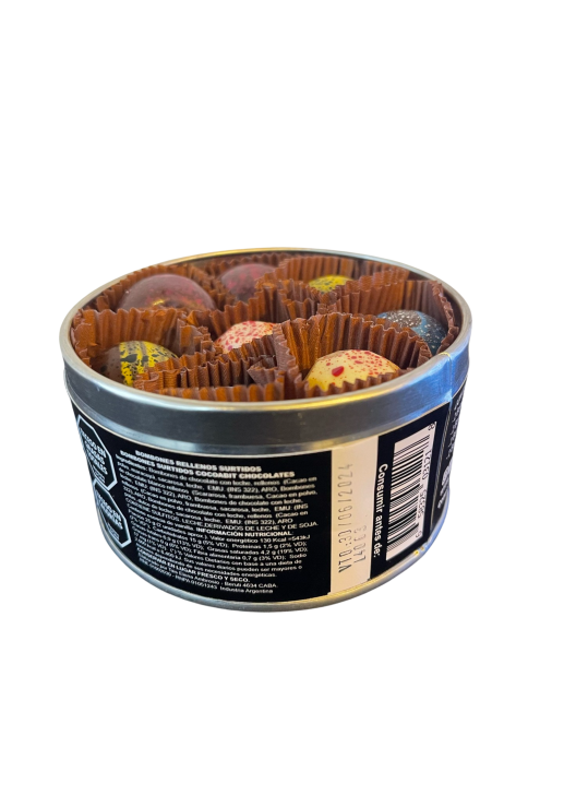 Lata De 8 Bombones Surtidos 75 Gr