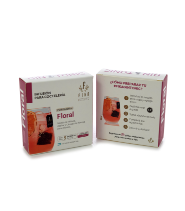 Infusión Floral (x5 Cócteles)