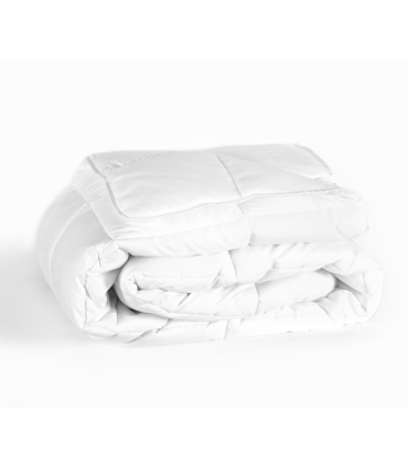 Acolchados Media Estación Efecto Duvet Blanco Guinza - Queen Size