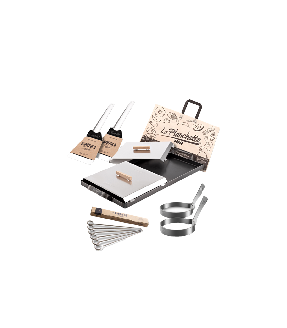 Combo Accesorios La Planchetta Con Smasher De Regalo