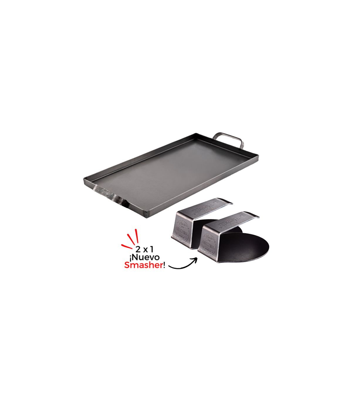 Planchetta De 2 Hornallas + Smasher